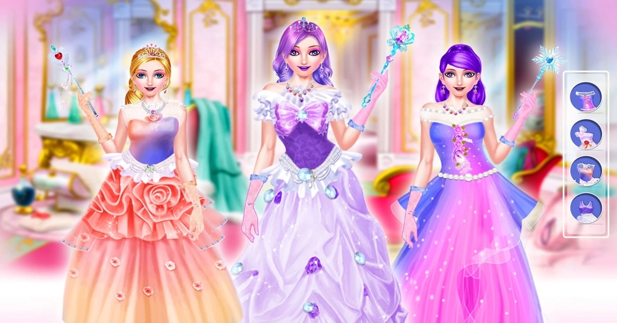 Game trang phục dạ hội – Sisters High School Prom