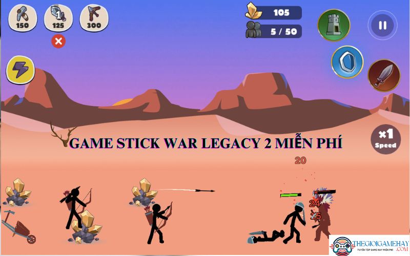 Game Stick War Legacy 2 miễn phí